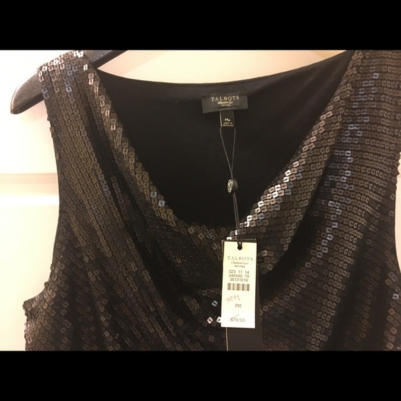 Talbots Sequined  Women’s Tank - Picture 3 of 5